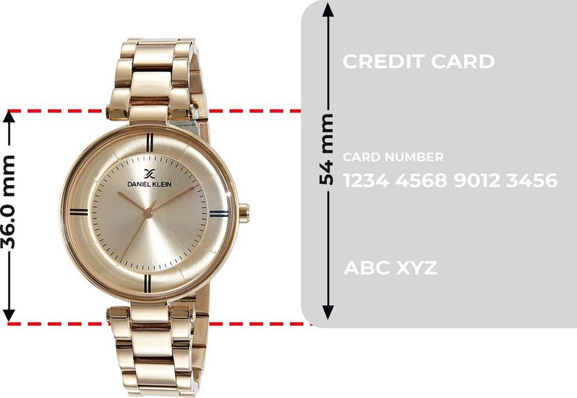 DANIEL KLEIN Rose Gold Analog Watch - Women - Image 6