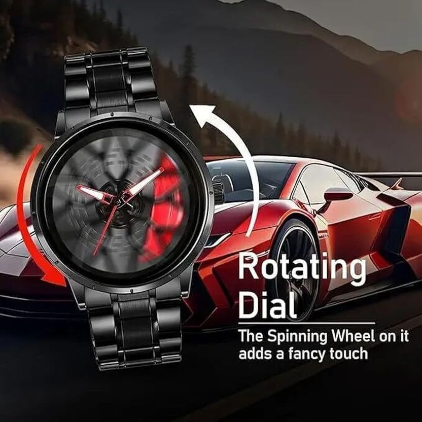Timerich RED FLOWER Analog Watch - Red - Image 5