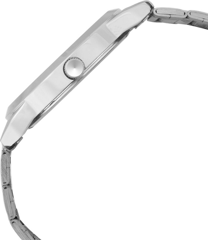Walrus Medium Black Dial Stainless Steel Strap Watch - Image 5