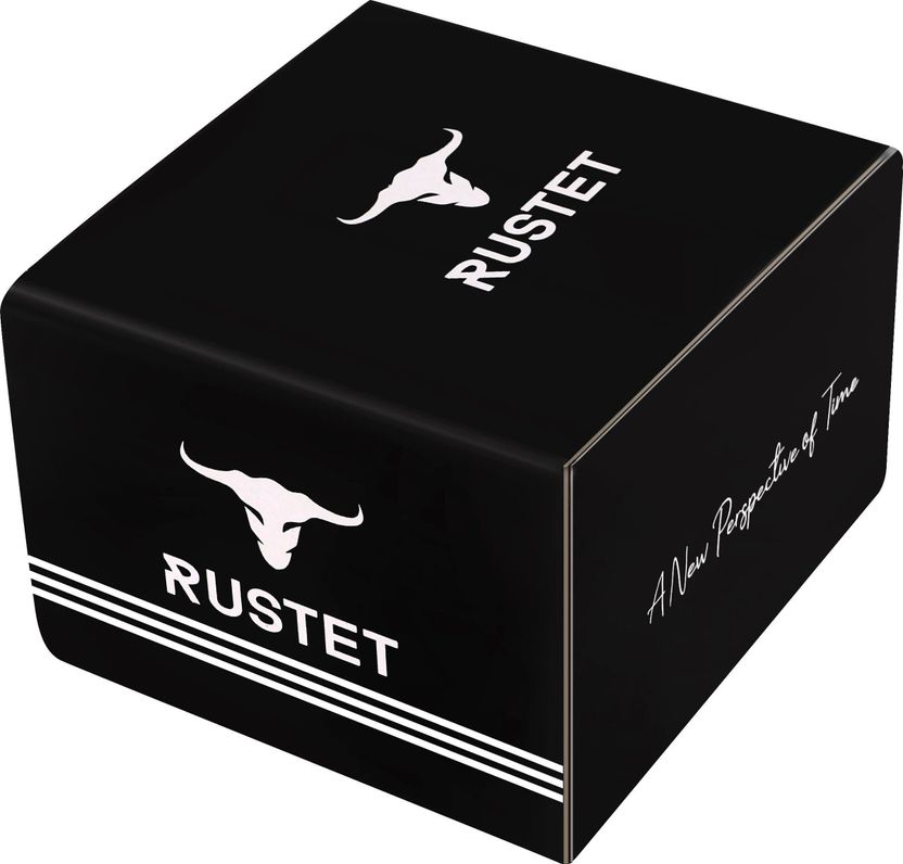 RUSTET 9185 Men's Silicone Strap Analog Watch - Image 8