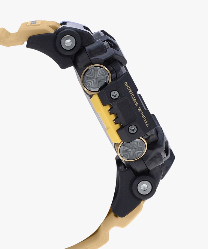 CASIO G-Shock Gray IP Dial Brown Resin Strap Watch - Image 5