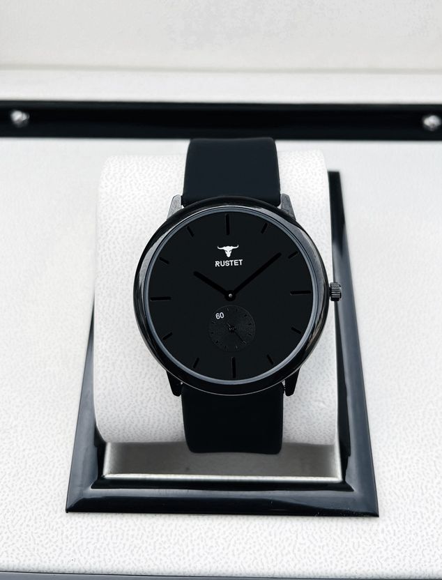 RUSTET 9185 Men's Silicone Strap Analog Watch - Image 5