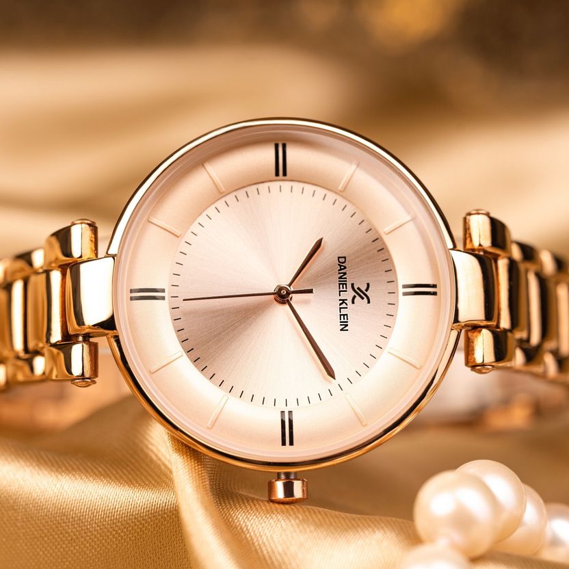DANIEL KLEIN Rose Gold Analog Watch - Women - Image 4