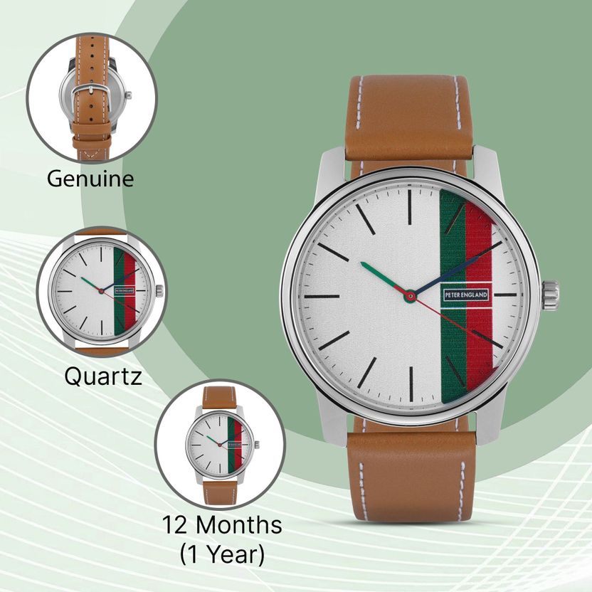 PETER ENGLAND Men's Analog Watch - Image 4