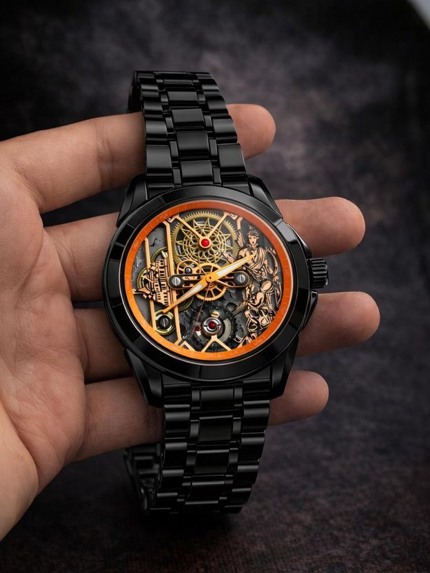 YARA 97858 Analog Watch Black - Image 3
