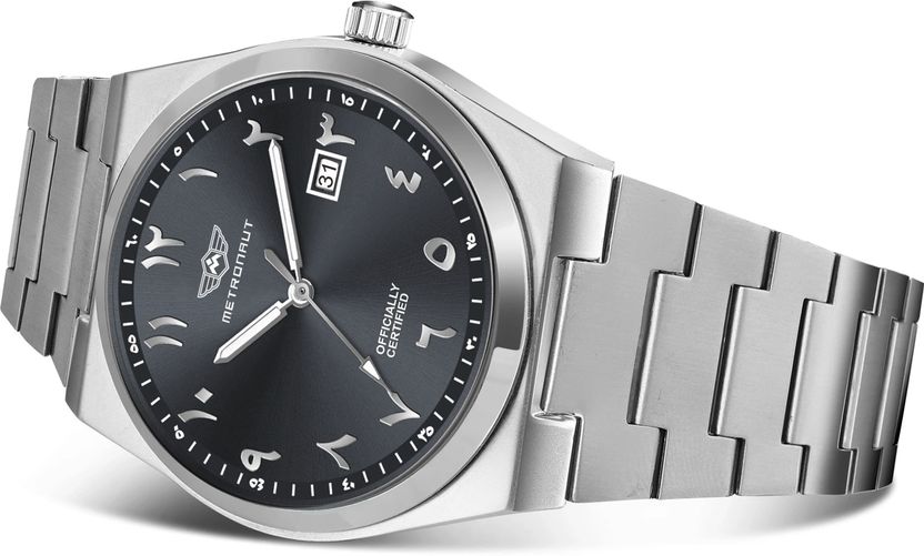 METRONAUT Date & Arabic Figure Dial Watch - Image 5