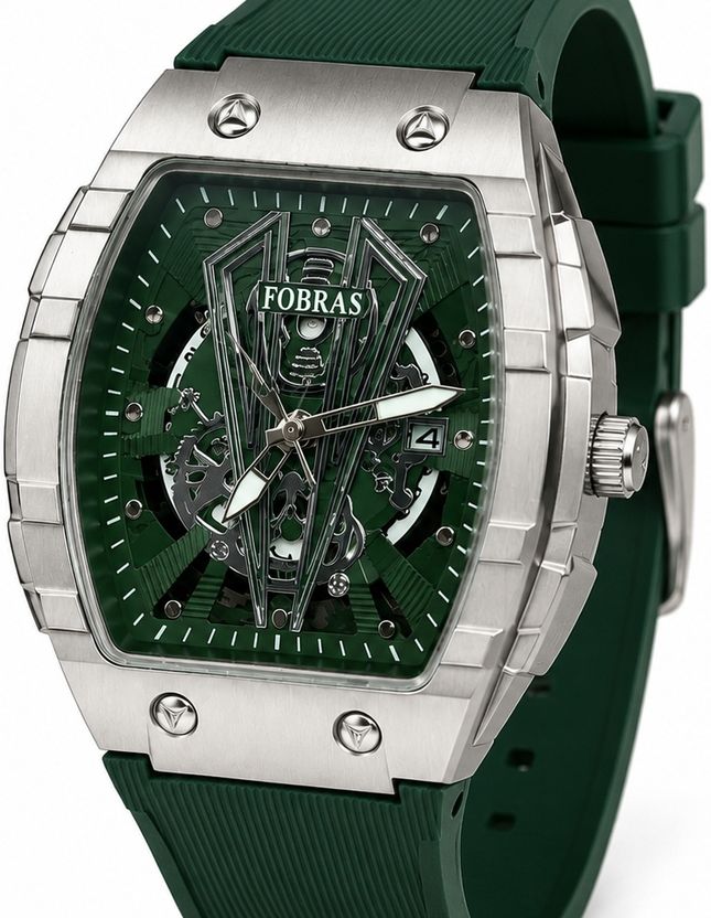 fobras Classic Analog Watch - Men FOBRASGRN002 - Image 1
