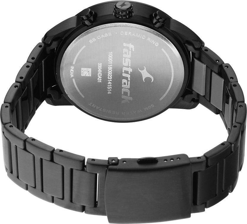Fastrack Cerame Black Dial Black & Ceramic Strap - Image 9
