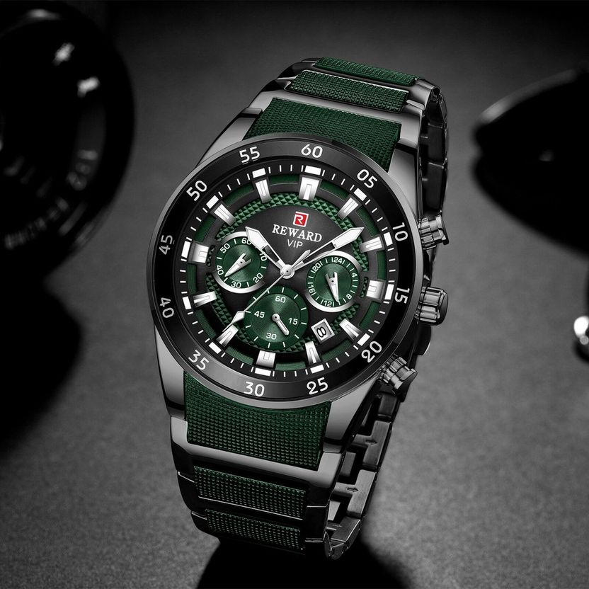 Reward Men's Green Quartz Watch - Image 2