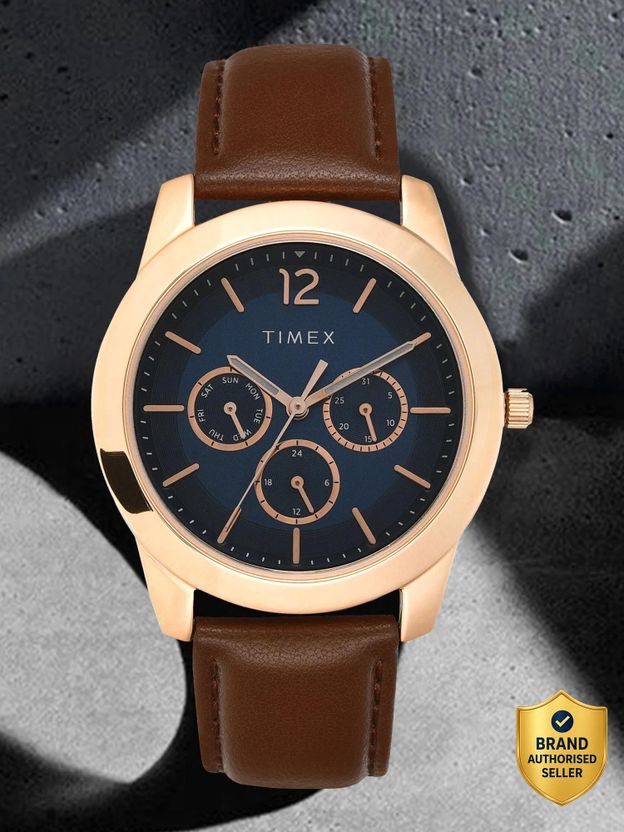Timex Blue Dial Analog Watch - Men - Image 3