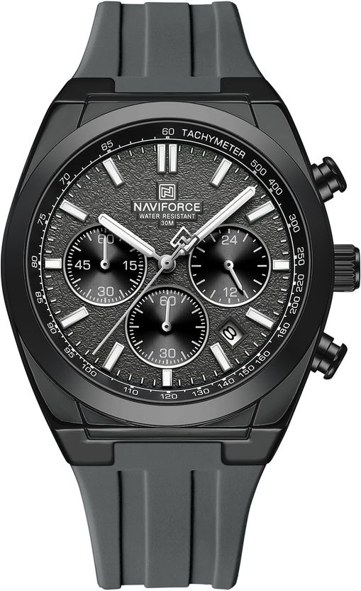 NAVIFORCE NF8080 White Dial Analog Watch - Men - Image 10