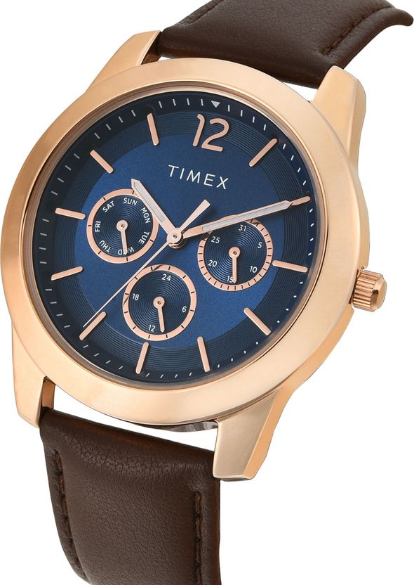 Timex Blue Dial Analog Watch - Men - Image 5