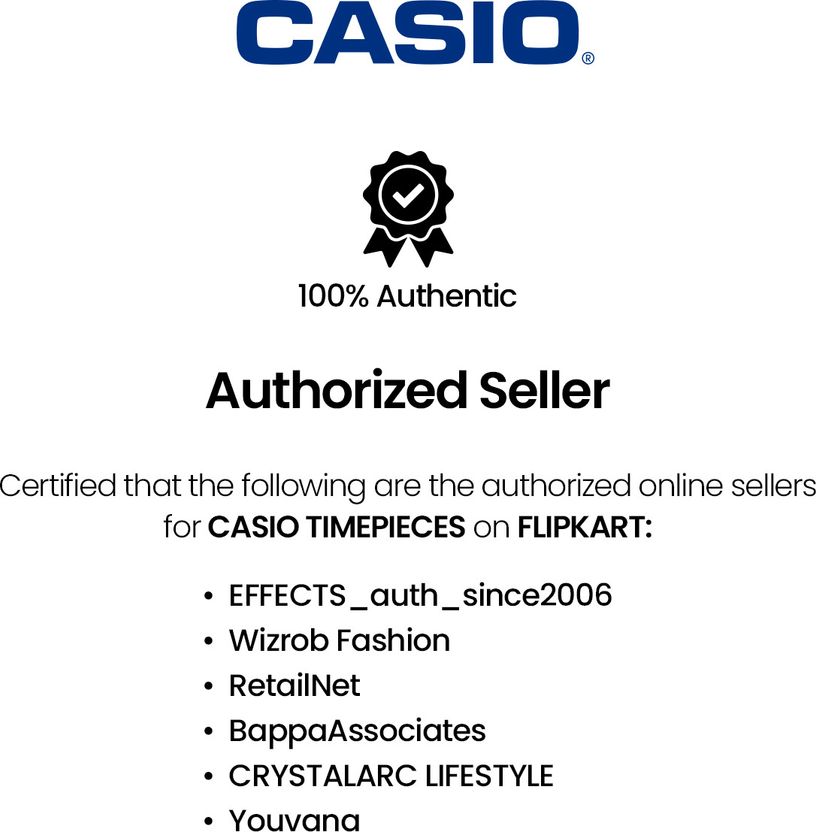 Casio Vintage A158WA-1DF Black Dial Steel Watch - Image 11