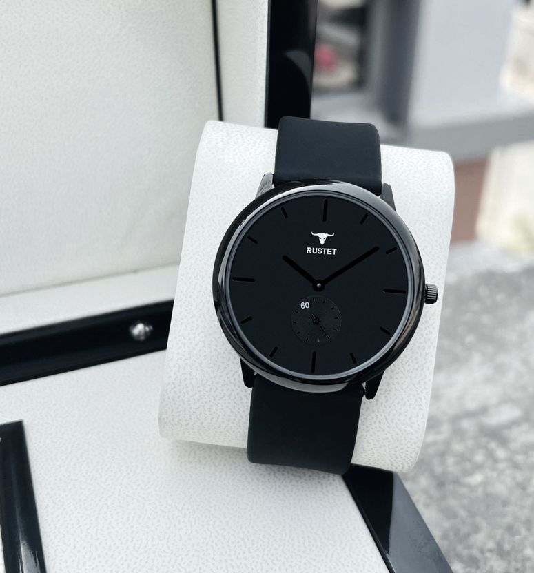 RUSTET 9185 Men's Silicone Strap Analog Watch - Image 4
