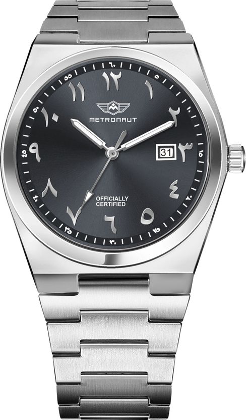 METRONAUT Date & Arabic Figure Dial Watch - Image 4