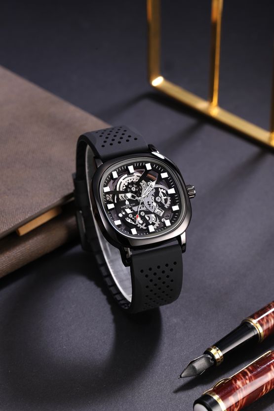 London Fog Strand Skeleton Analog Watch - Image 3