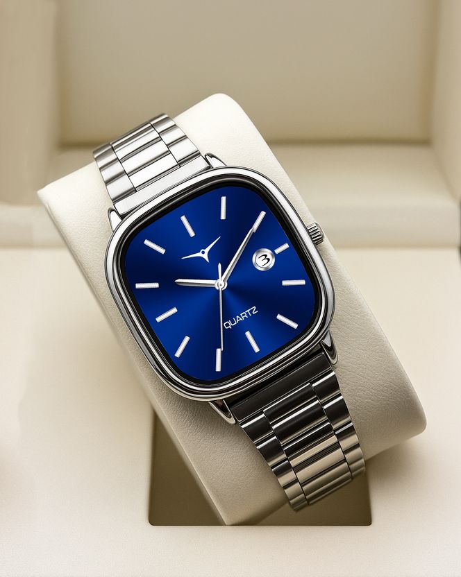 Axlyn Watch for Men and Women, Steel Chain - Image 8