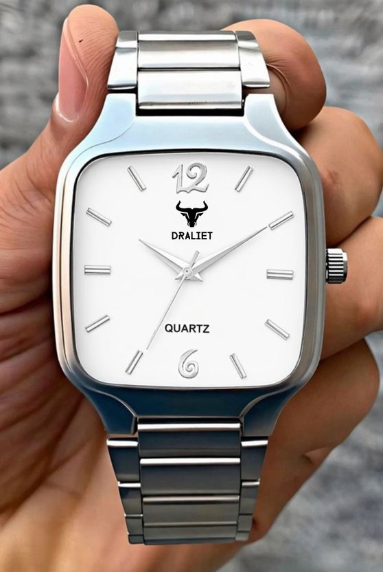 DRALIET Elegant Series Square Quartz Analog Watch - Image 3