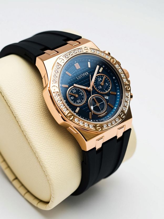 Lucifer Crono Date Dial Men's Watch - Image 4