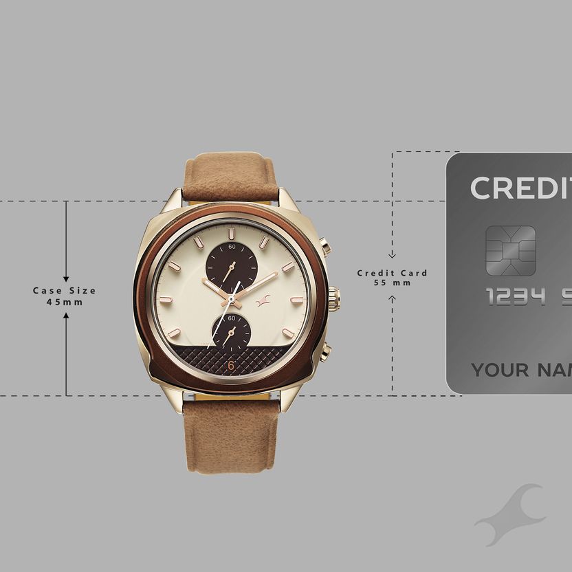 Fastrack Gelato Cookies n Cream Chronograph Watch - Image 10