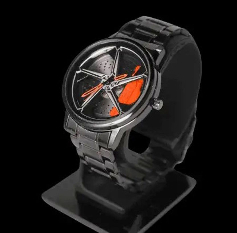 ELIVOR Mustang Wheel Spinning Analog Watch - Image 3