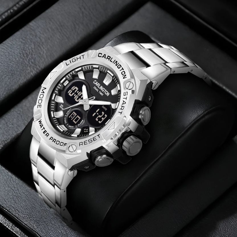 Carlington Endurance Series CT 91 Analog-Digital Watch - Men - Image 6