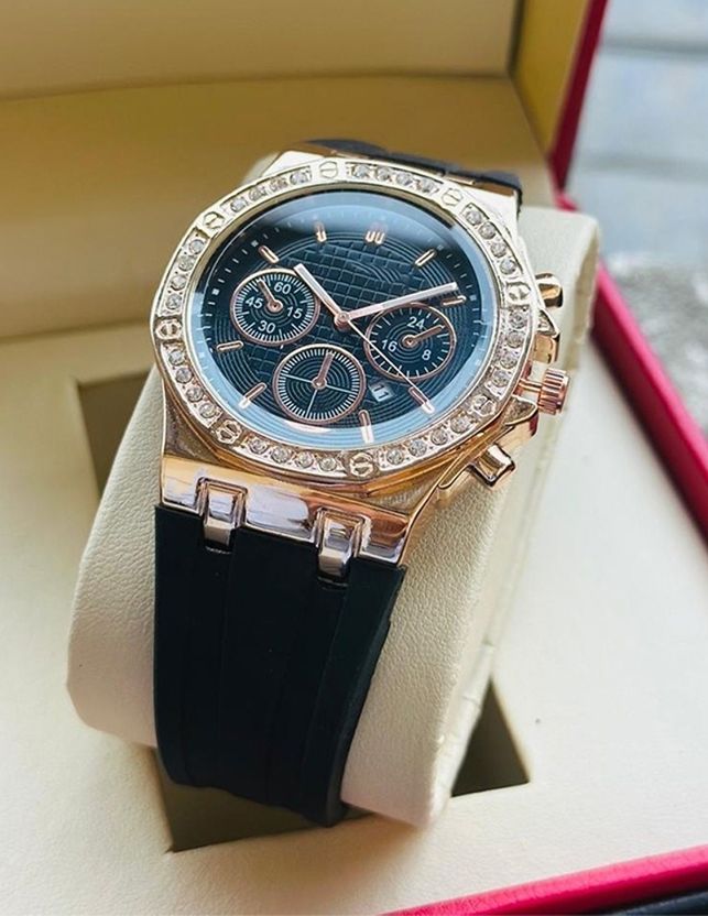 ShreeDatt Premium Full Black Men’s Watch - Image 4