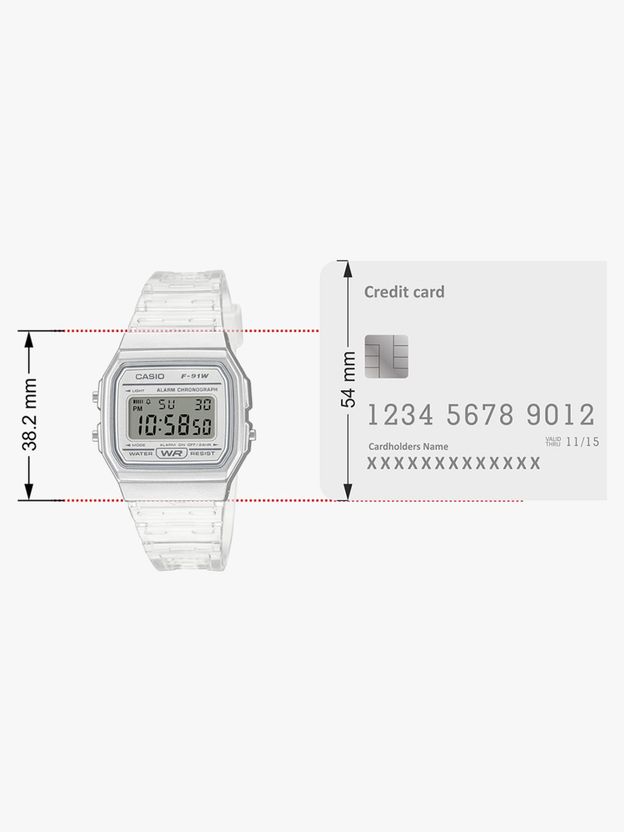CASIO Mens Resin Digital Watch D359 - Image 9