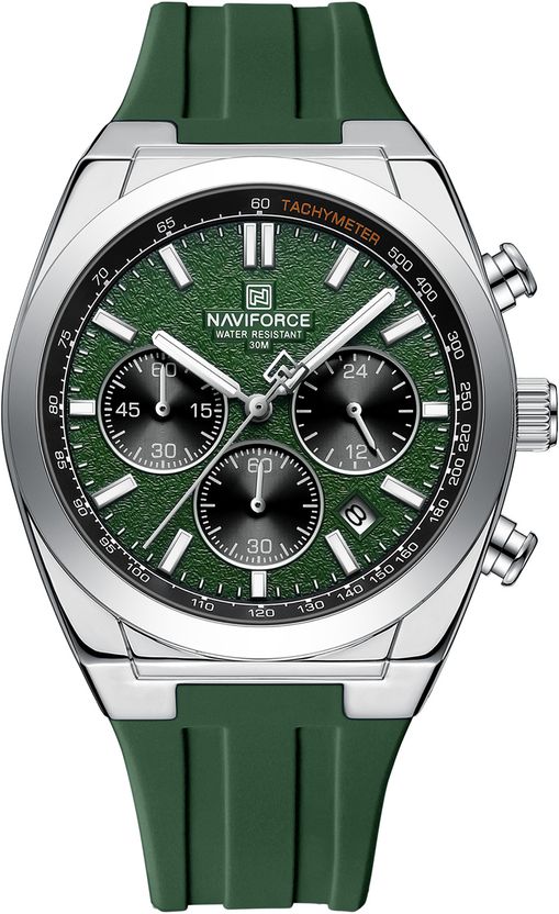 NAVIFORCE NF8080 White Dial Analog Watch - Men - Image 9