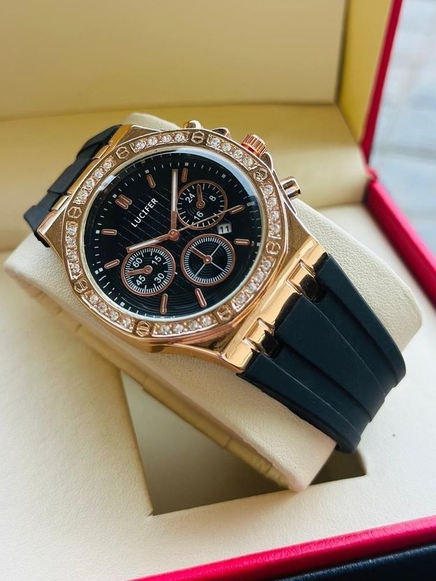 Lucifer Crono Date Dial Men's Watch - Image 3