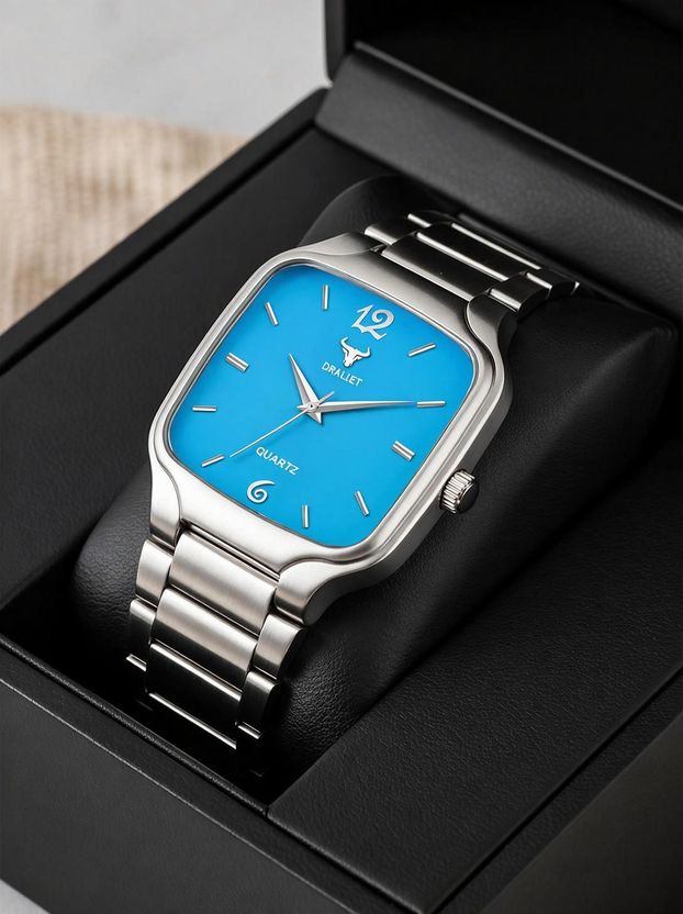 DRALIET Elegant Series Square Quartz Analog Watch - Image 9