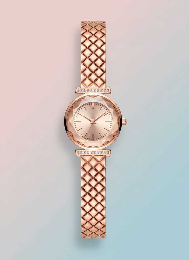 SPARKPLUG Golden Crystal 02 Bracelet Chain Watch - Image 6