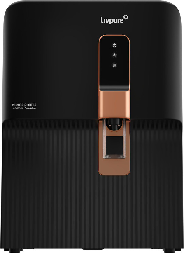 LIVPURE LIV-ETERNA-PREMIA 7 L RO + UV + UF + Copper + Alkaline + Minerals Water Purifier