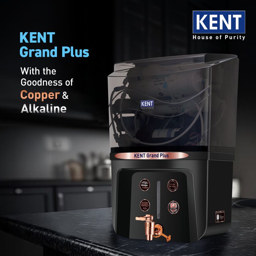 KENT Grand Plus 9L RO+UV+UF Water Purifier - Image 4