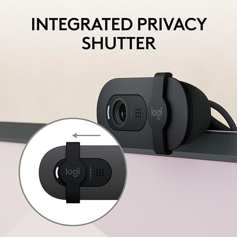 Logitech Brio 100 1080p Webcam with Microphone - Image 6