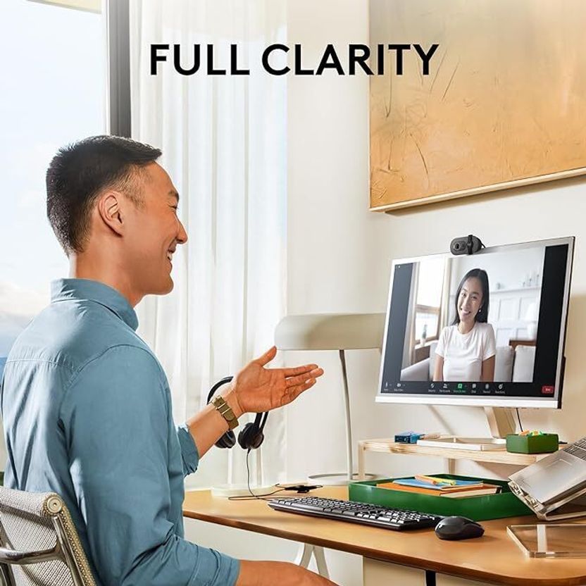 Logitech Brio 100 1080p Webcam with Microphone - Image 4
