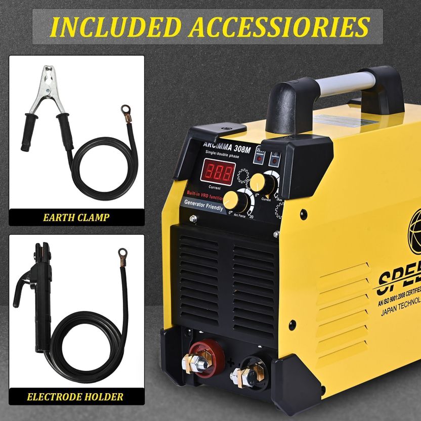speedweld 300a mma arc welding machine small mini heavy duty mach...more - Image 6