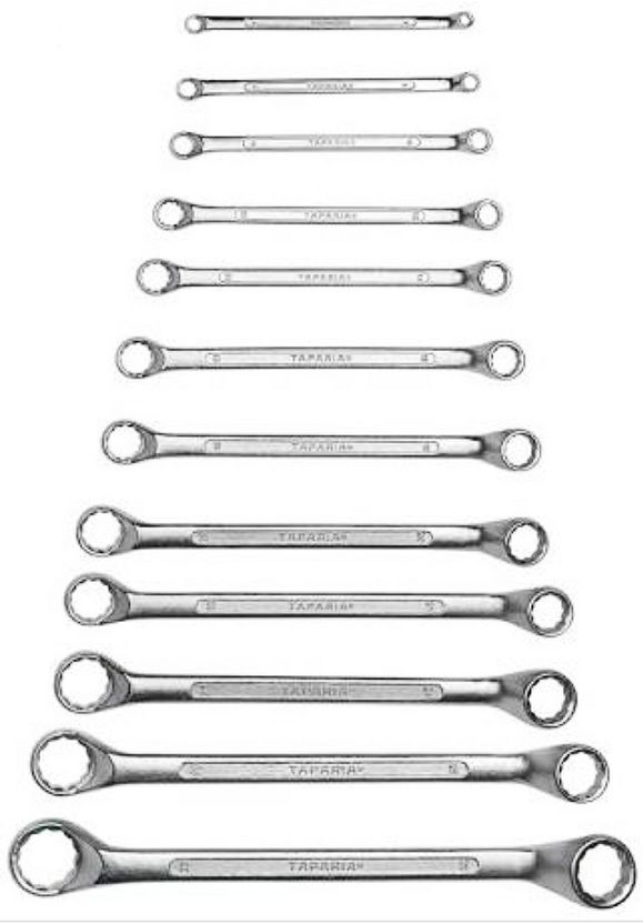 TAPARIA 1808 Ring Spanner Set Pack of 1808 - Image 1
