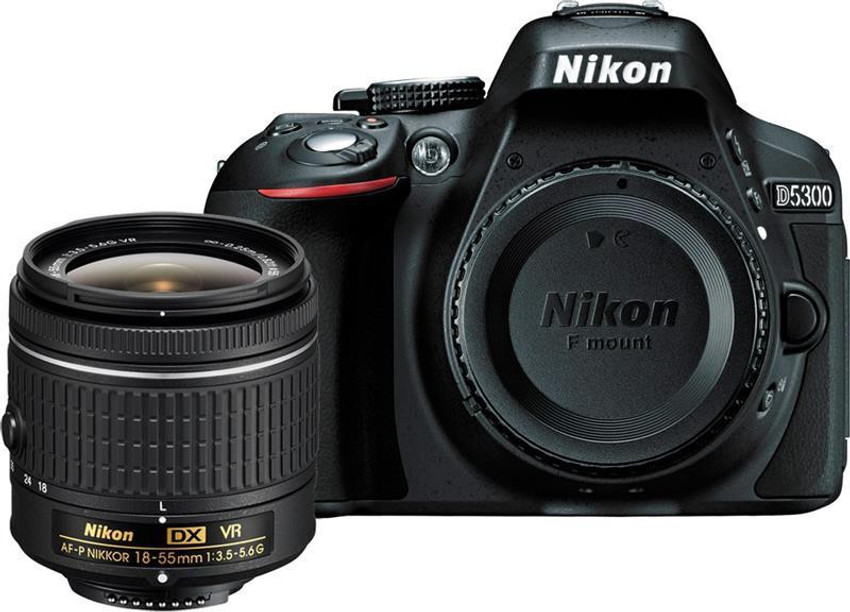 Nikon D5300 18-55 VR Ⅱ Kit BLACK ACアダプタ付