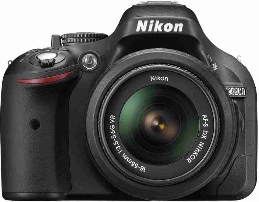 NIKON D5200 DSLR Camera (Body with AF-S DX NIKKOR 18-55 mm F/3.5 
