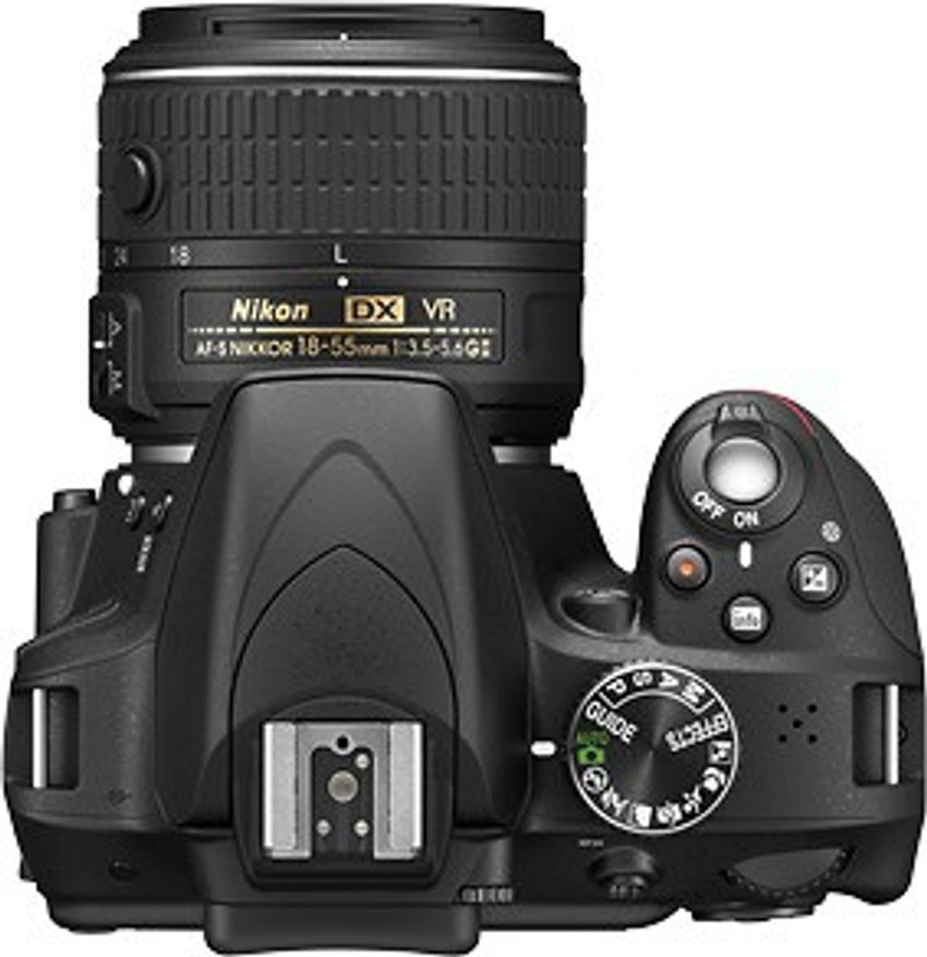 NIKON D3300 DSLR Camera Body with Lens: AF-P 18-55mm VR + AF-P DX 