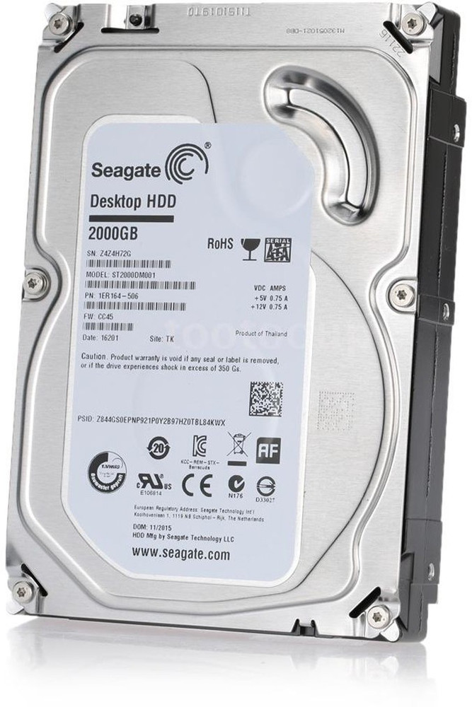 Seagate Desktop HDD ST2000DM001 SATA Hard Drive