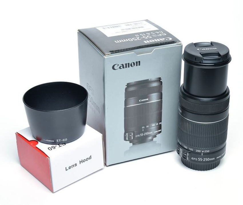 Canon 55-250 IS II LENS Telephoto Zoom Lens - Canon