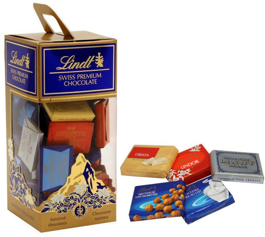 LINDT Swiss Premium Assorted Chocolates Bars Price in India Buy LINDT Swiss Premium Assorted Chocolates Bars online at Flipkart