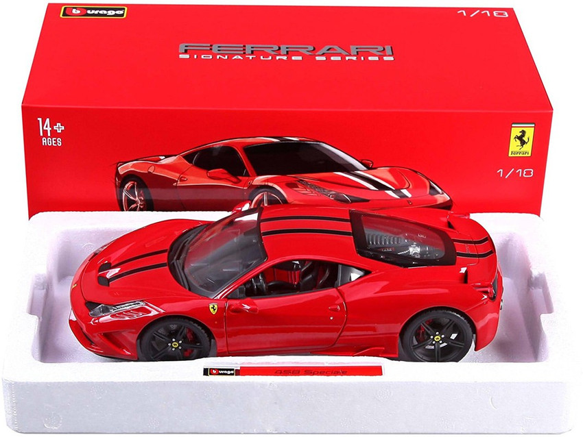 1/18 BBurago Ferrari 458 Speciale (Red) Diecast Car Model