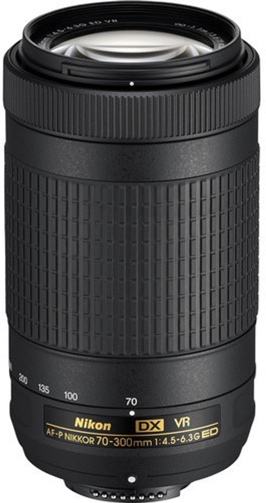 NIKON AF-P DX NIKKOR 70 - 300 mm f/4.5 - 6.3G ED VR Telephoto Zoom 