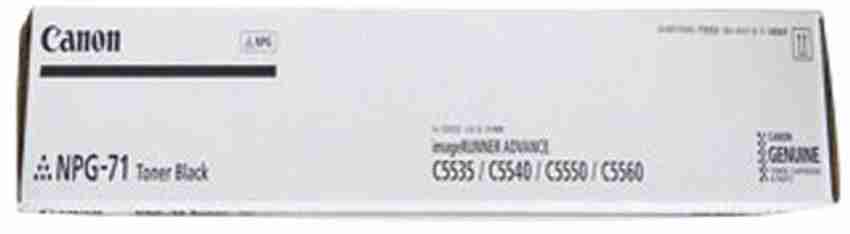 Canon Canon NPG-71 Toner Black Black Ink Toner - Canon : Flipkart.com 