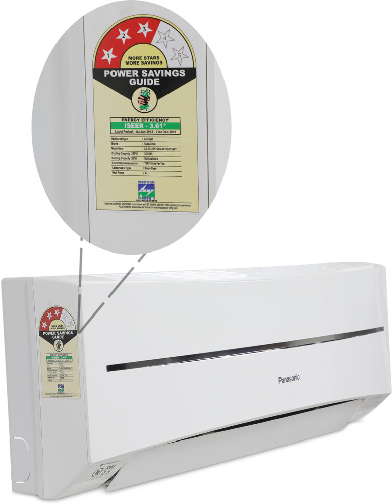 Panasonic ac 1 ton price discount