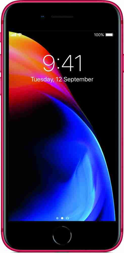 Apple iPhone 8 (PRODUCT)RED ( 64 GB Storage, 0 GB RAM ) Online at 
