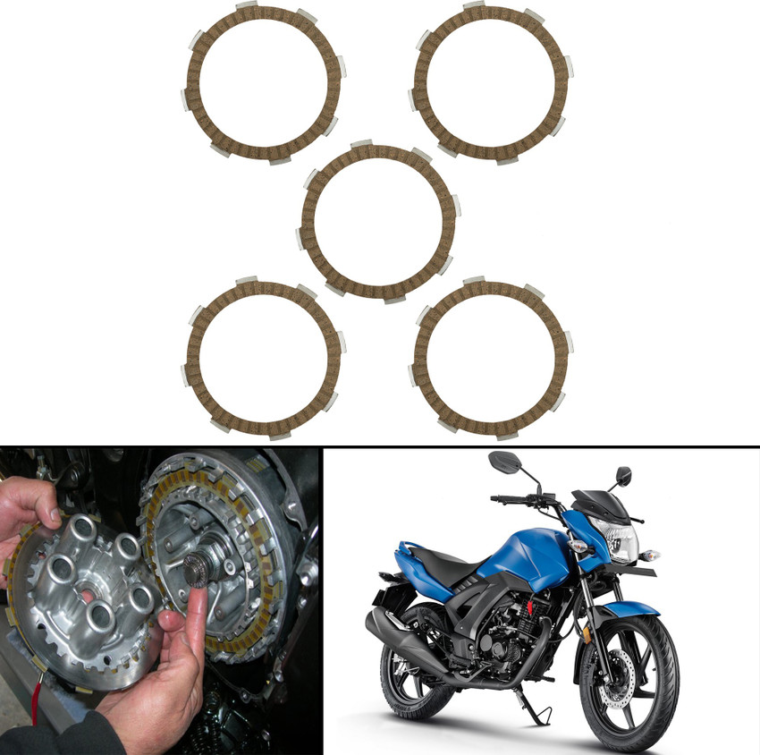 Autofy Aluminium Clutch Plates For Honda Unicorn All Models Set of 5 Clutch Plate Price in India Buy Autofy Aluminium Clutch Plates For Honda Unicorn All Models Set of 5 Clutch